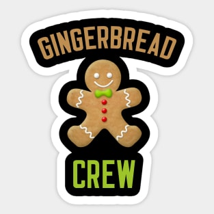 Gingerbread Crew Sticker